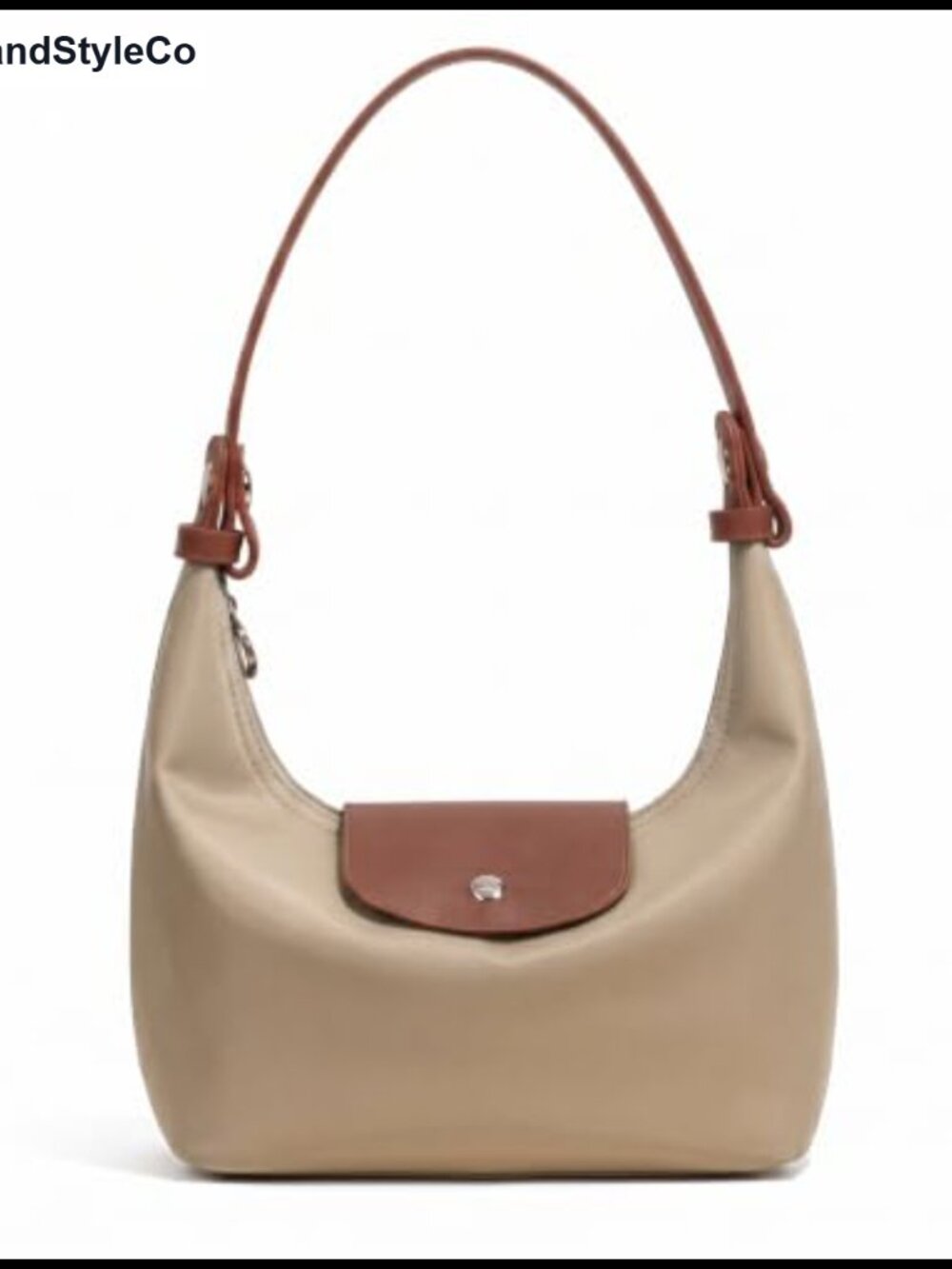 Mini Nylon Crossbody Bag Convertible Crescent Dumpling Purse 3-in-1